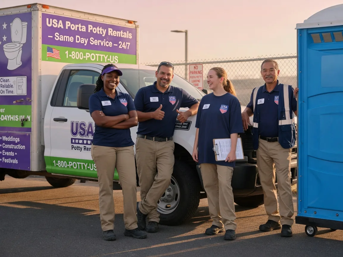 Porta Potty Rental company in Rochelle, TX
